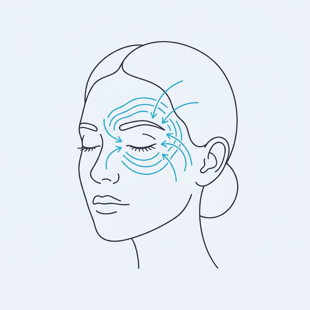 Pressure behind the eyes